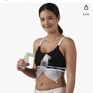 BRAVADO! DESIGNS Pumping Bra Hands Free | Clip and Pump | Pumping Accessory